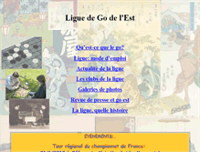 Tablet Screenshot of ligue-est.jeudego.org