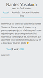 Mobile Screenshot of nantes.jeudego.org