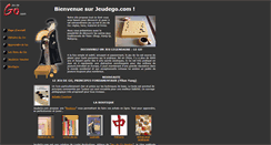 Desktop Screenshot of jeudego.com