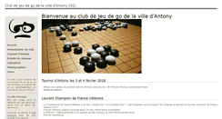 Desktop Screenshot of antony.jeudego.org