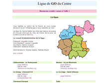 Tablet Screenshot of ligue-centre.jeudego.org